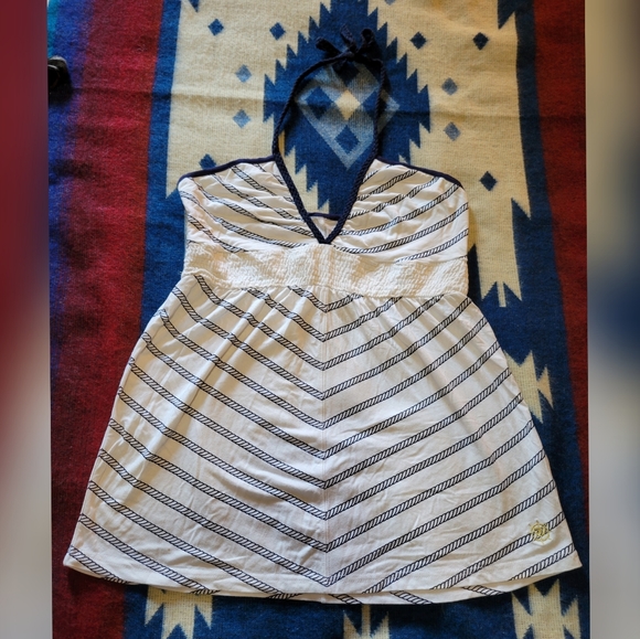 ⚓ Nautical blue and white tank top - Picture 3 of 7